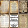 Hisun Tin Sign Vintage Assorted Christian Bible Verse Prayer Tin Sign Set Retro Religious Psalm Scripture Metal Wall Art Rustic Faith Home De