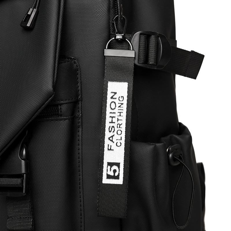 Newest Backpack with USB Men's Fashion Backpack Men's Business Computer Bag Large Capacity Travel Bag College Schoolbag