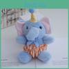 Stuffed Animal Elephant Plush Key Chain Multiple Style Children Birthday Gift