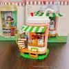 Fangcheng FC8520 Dreamy Cottage Coffee & Milk Tea Shop Building Blocks Toy Set