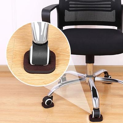 Accessories Reduce Noise Felt Chair Leg Pad Anti-Sliding Prevent Scratch Chair Caster Pads Couch Floor Protector