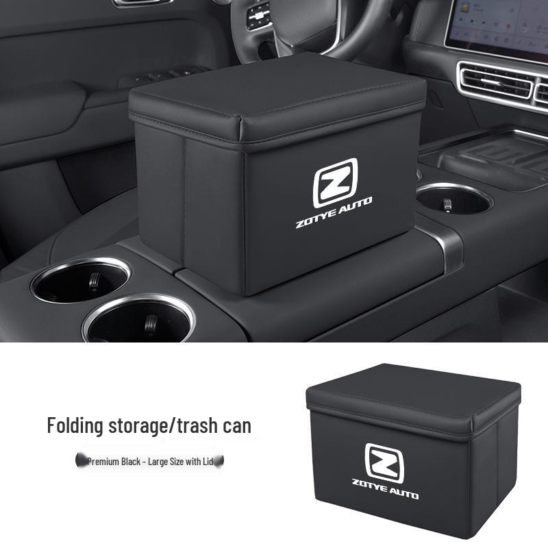 Foldable Car Storage Box and Trash Can for Zotye Z300/Z700/Z500/T600/T700 Models