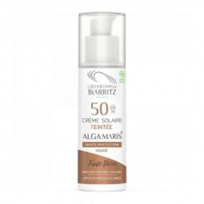 Laboratoire de Biarritz Getönte Sonnencreme für das Gesicht LSF50 (Gold) 50ml