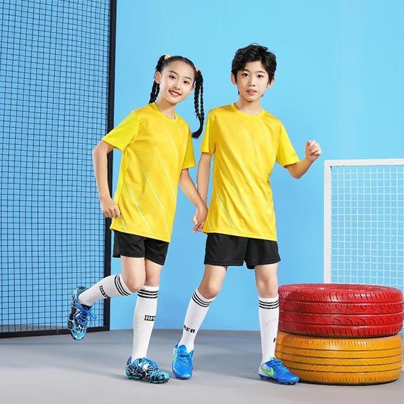 Football Jersey Set Adult Children'S Game Training Jersey Kindergarten Jersey Sports Men'S Summer Short-Sleeved Primary School Jersey
