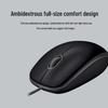 Logitech M110 Wired Silent Office Mouse