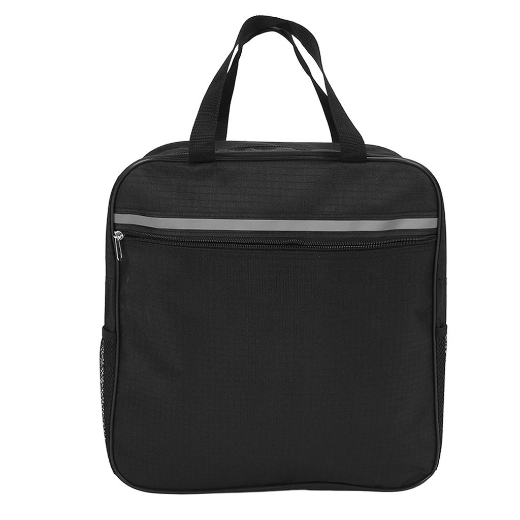 Wheelchair Backpack Bag Oxford Cloth Large Storage Wheelchair Backpack Pouch with Reflective Stripe