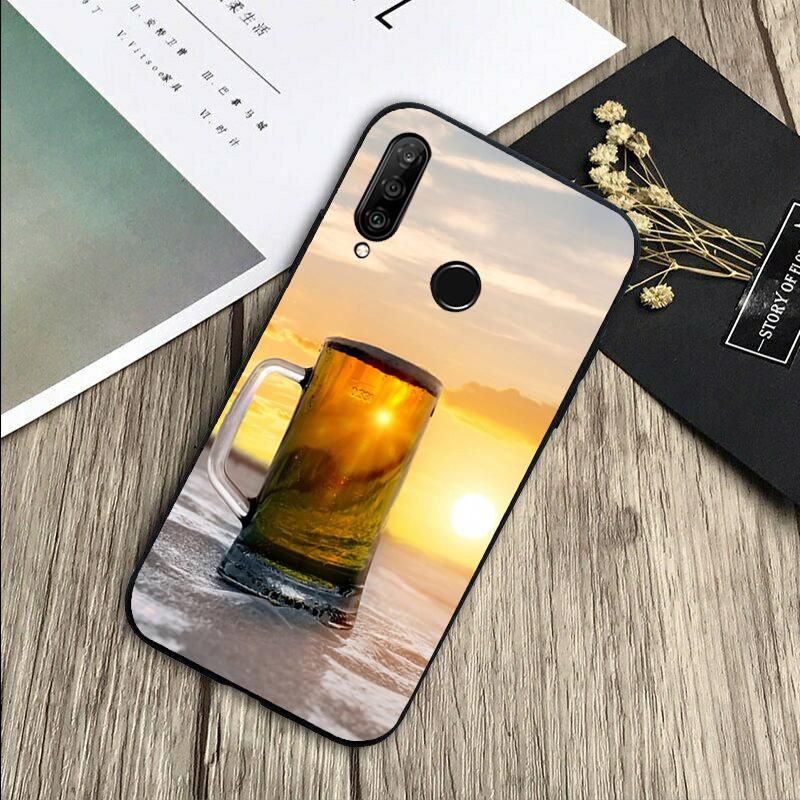 Beers Alcohol Summer Bubble For Huawei Nova Y72 Y73 Y90 Y70 Y60 Y91 Y61 12s 12i 11i 8i 9 10 SE P40 Lite P60 P30 Pro Case