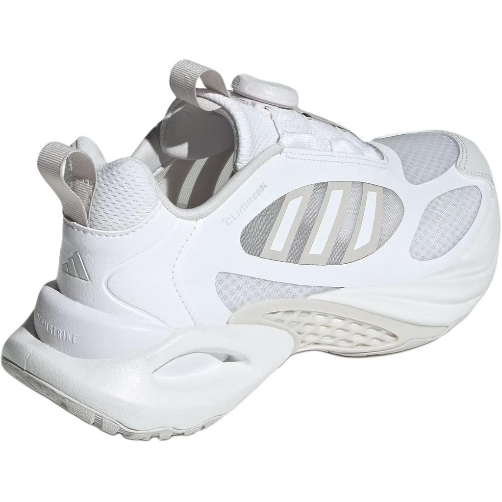 adidas Climacool Vento 4.0 Abrasion Resistant Low Top Kids' Running Shoes White/Crystal White/Light Gray JS4062