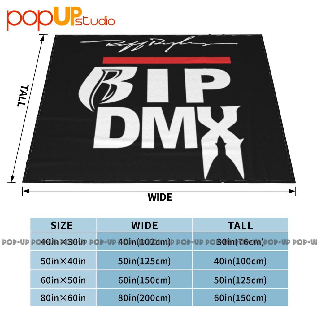 Rip Dmx Old Og Style Ruff Ryders Signature R2 Ultra-Soft Blanket Quilt Winter Sofa Cover Bed Covers