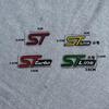 Metal Stil Nou Ford Focus Mk4 STline lommel Kuga Mk3 ST line Autocolant Auto emblemă grilă față stline autocolant spate