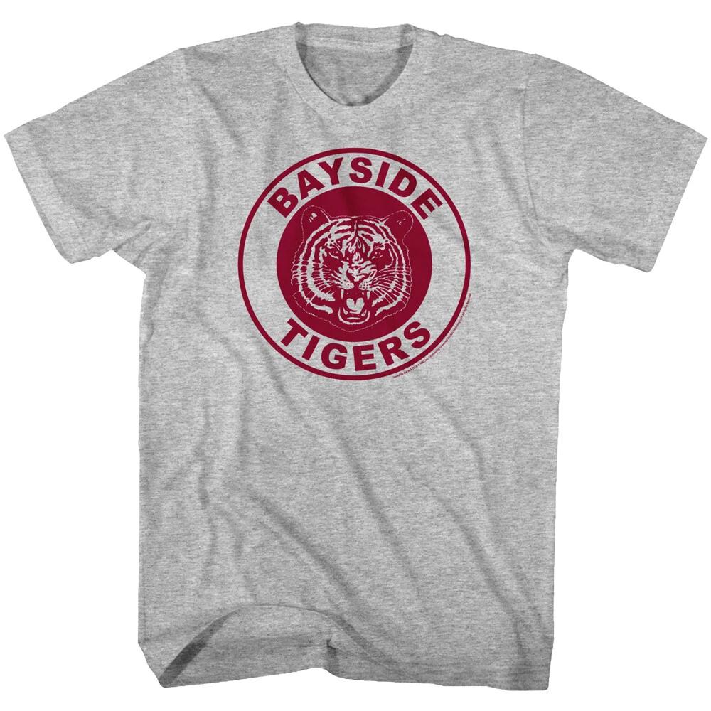 Saved By The Bell TV Show Bayside Tigers Logo Men s T Shirt 3XL