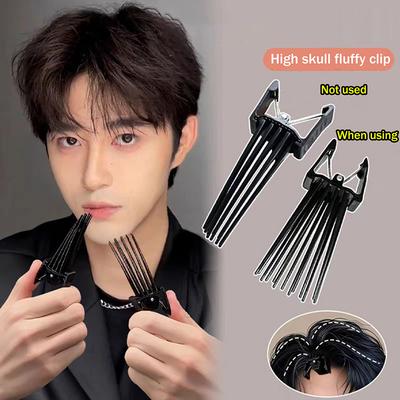 Eenvoudige, pluizige haarspeld voor het krullen van de haaraanzet, natuurlijke, pluizige haarclip, haarkrulspeld voor dames, stylingtool voor extra volume.