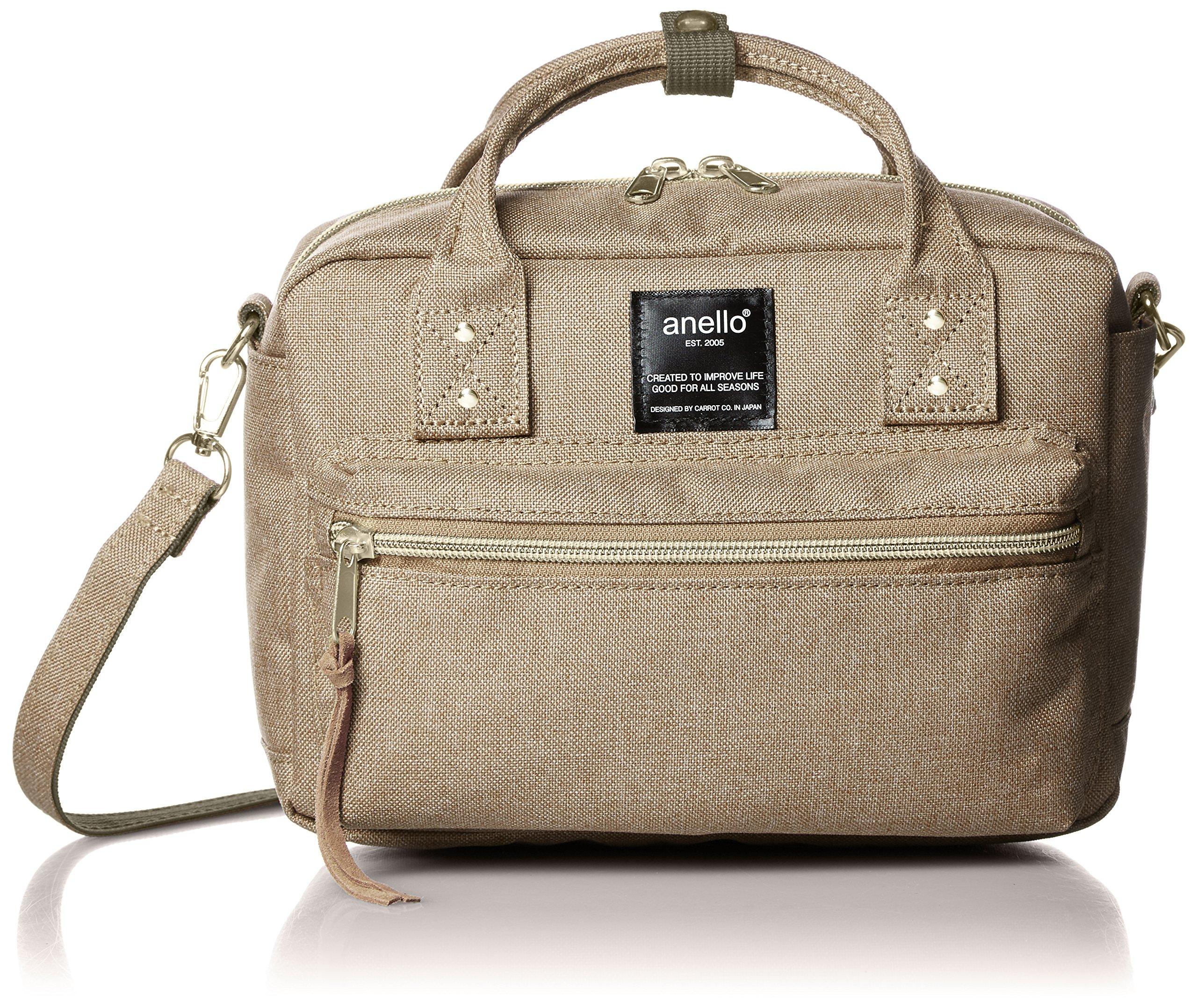 

2WAY Mini Boston Bag POST Beige [Anello] AT-C1223