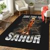 1Pc Electric Sahur Energy Rug, Office Carpet Indoor Outdoor Doormat, Non-Slip, Comfortable, Living, Christmas Halloween, Xmas Gift L1310