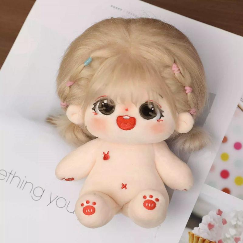 1PC 20cm Idol Doll Plush Sakura Monster Cotton Star Dolls Kawaii Stuffed Baby Plushies Dolls Toys Fans Collection Kids Girl Gift