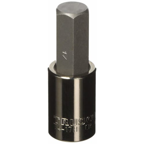 TRUSCO T4-17H Hexagonal Socket, 17mm (12.7mm Drive)