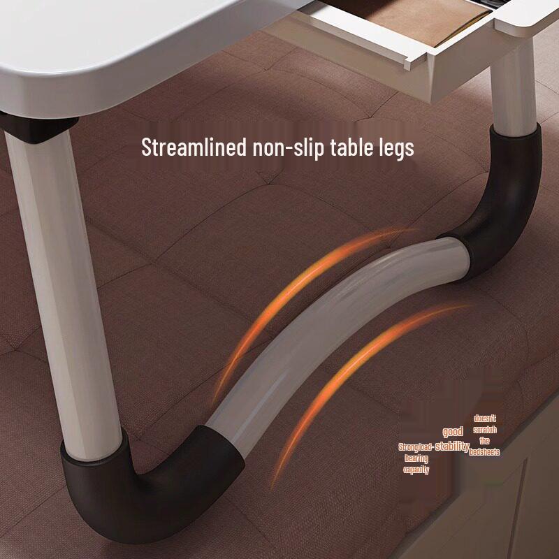 Foldable Bedside Table & Study Desk for Dorms and Kids