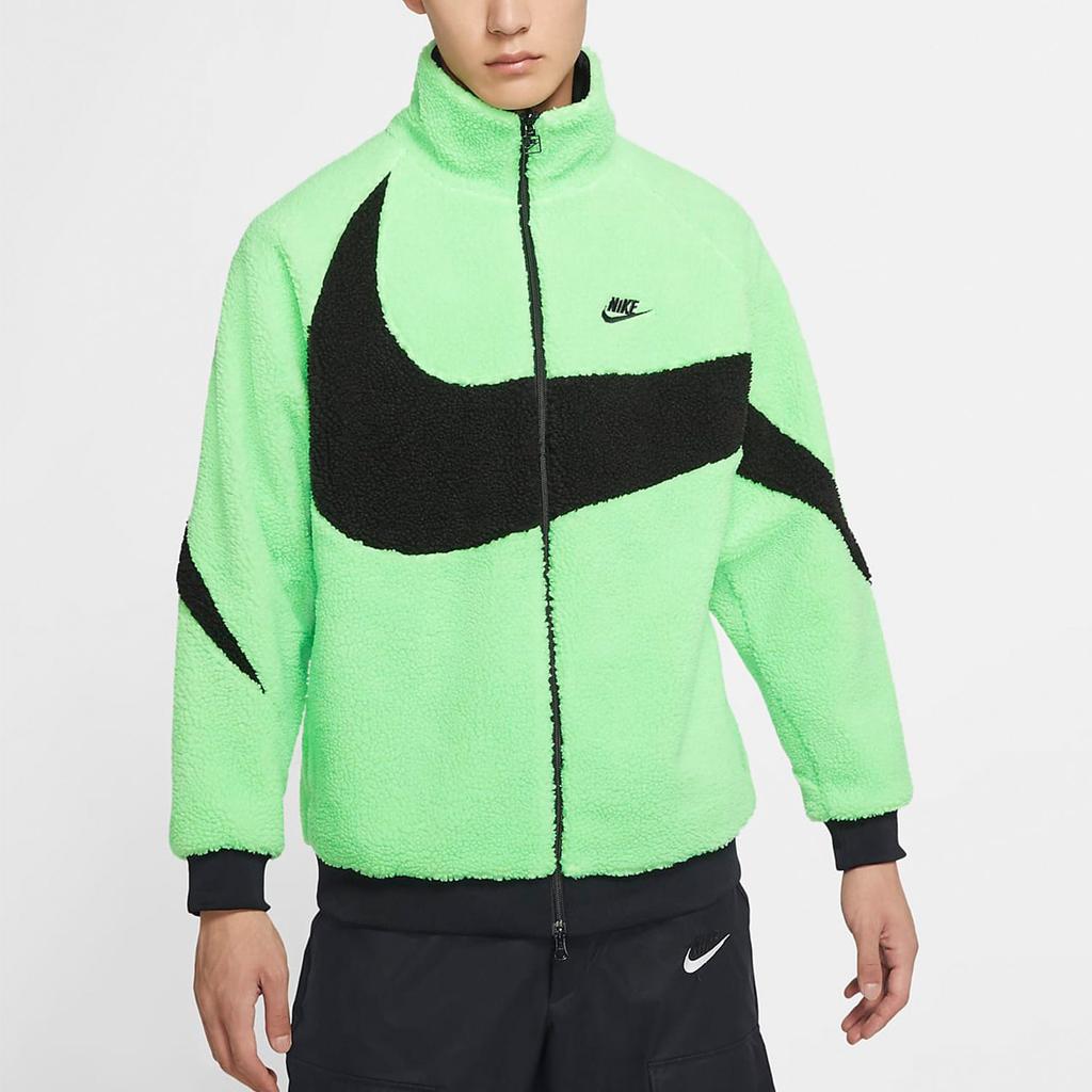 Nike Women's Big Swoosh Reversible Boa Jacket Asia Sizing BQ6546-350