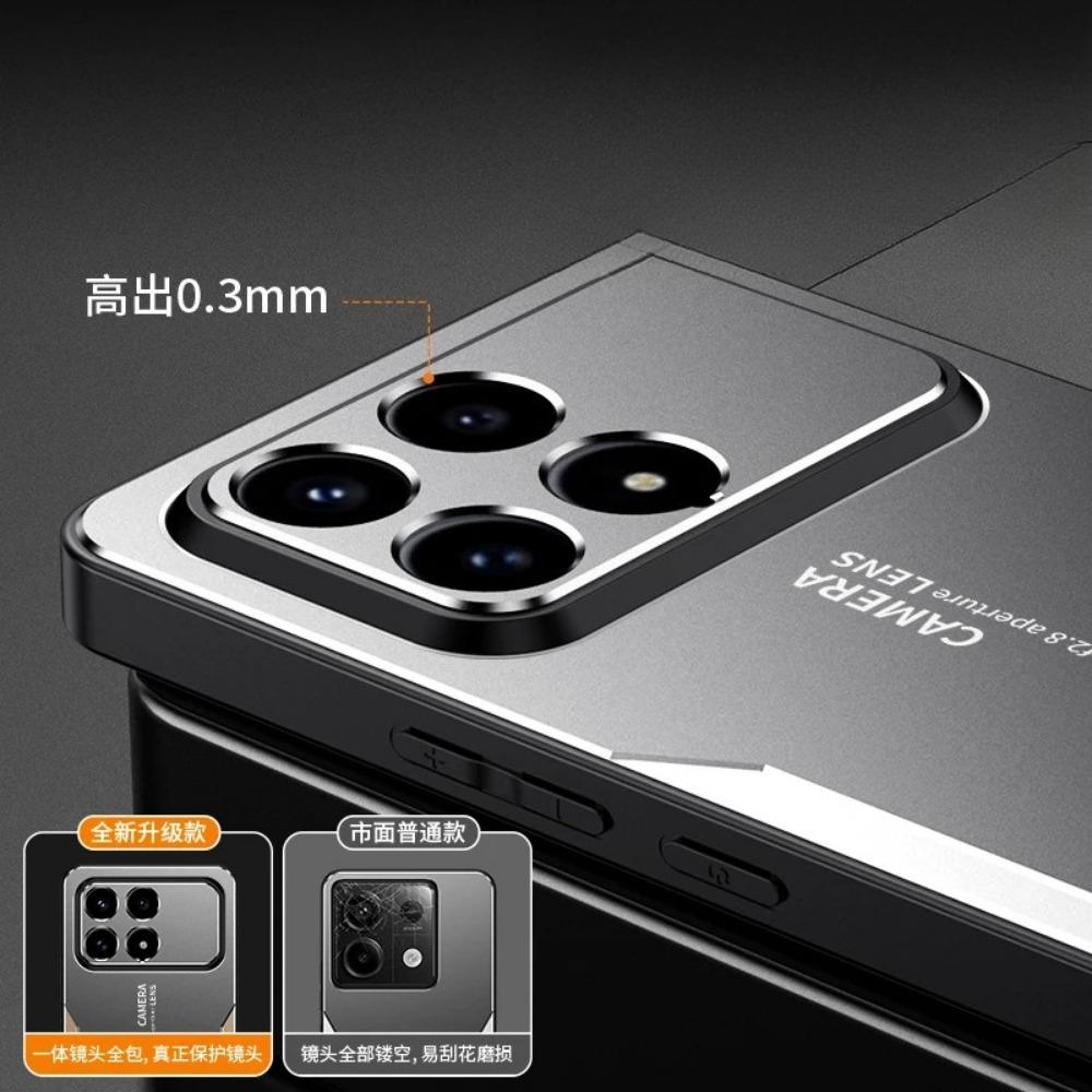 High End Luxury Fashion Matte Phone Case for Xiaomi POCO F8 PRO F8 Ultra Laser Carving Metal Camera Protect Shockproof Bumper Cover Funda