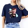 Anime Momo Ayase Relaxed Fit Tshirt Camiseta Short Sleeve Oneck New In Tops Tees