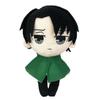 Jucărie de pluș adorabilă Levi Ackerman din Attack On Titan, pernă moale umplută pentru copii