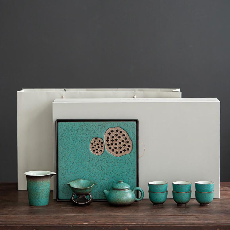HUNDUN Light Luxury Ceramic Tea Set