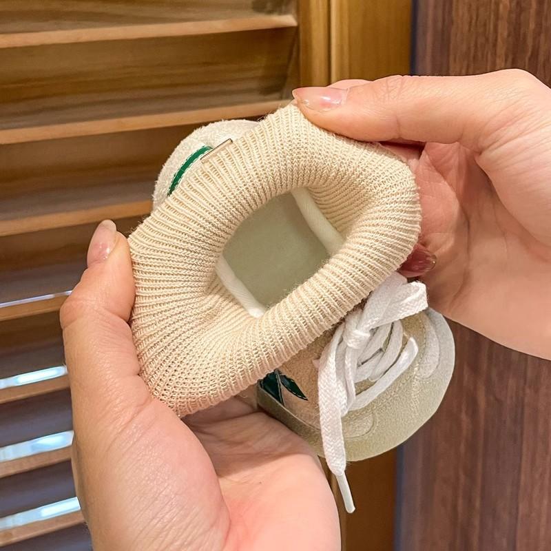 Baby Sock Shoes Autumn and Winter Baby Girls Boys Ankle-covered Style 0-1 Year Old Anti Slip Fashion Design Newborn Infant Shoes