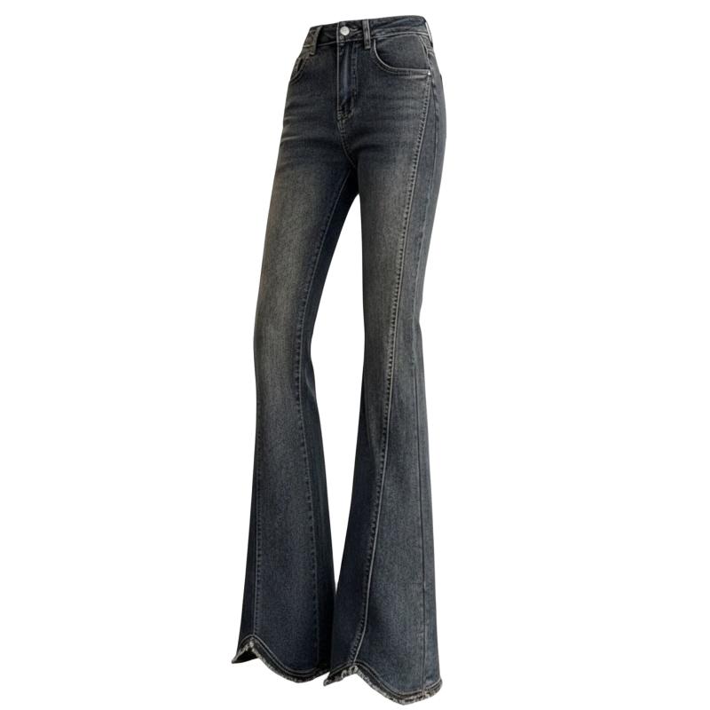 Sugarfunk Jeans Women's Moderate Flared Pants Sugarfunk-183