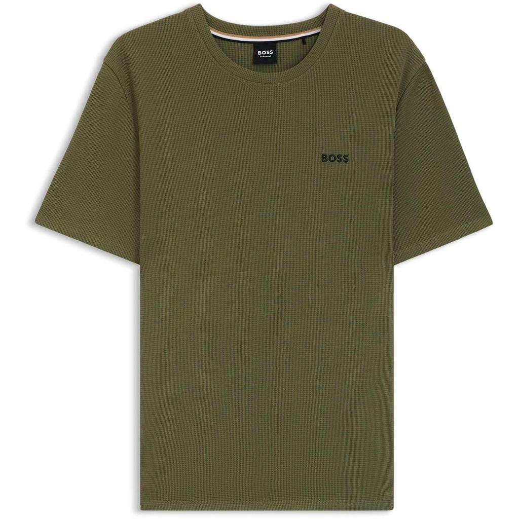 BOSS Mens Waffle Knit Pyjama Top
