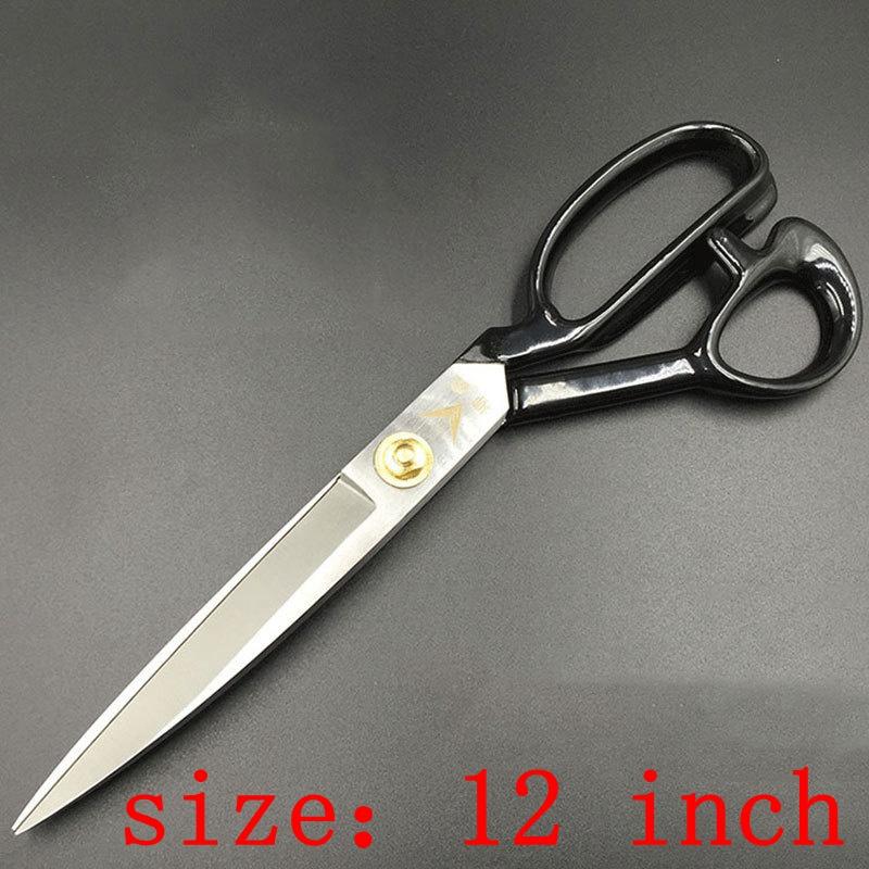 Professionelle Schneiderschere Schneidschere Vintage Edelstahl Stoff Lederschneider Bastelschere für Nähzubehör
