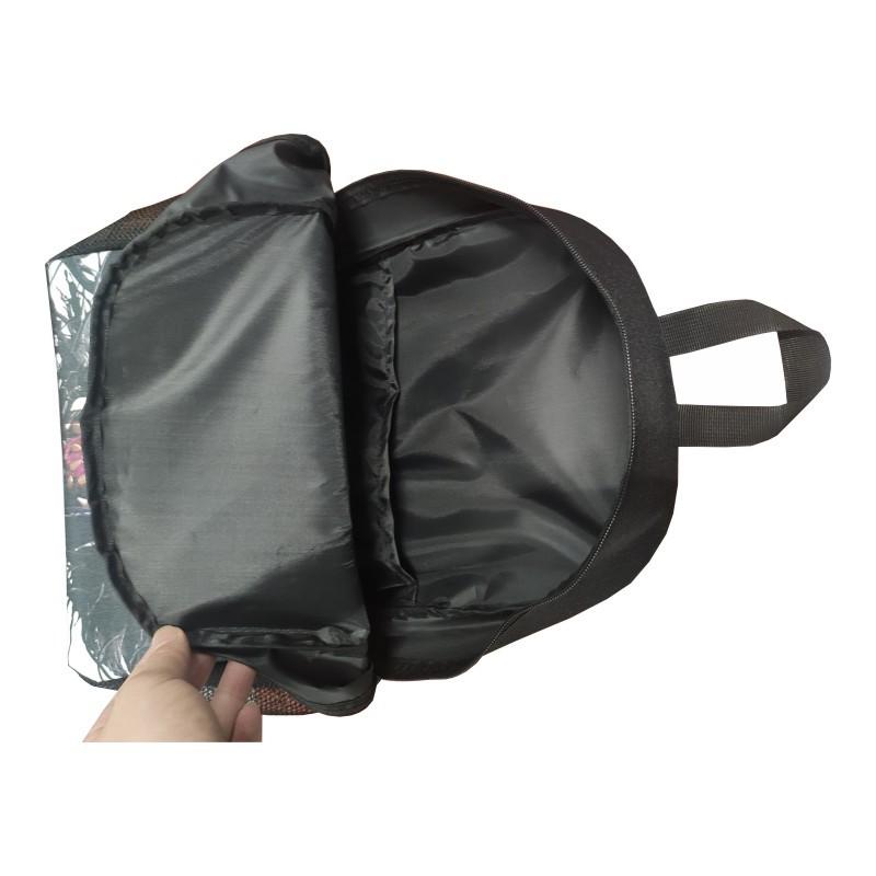 16inch Italian Brainrot Backpack with Keychain Pendant Large Capacity Lightweight Cartoon Schoolbag with Brainrot Printed