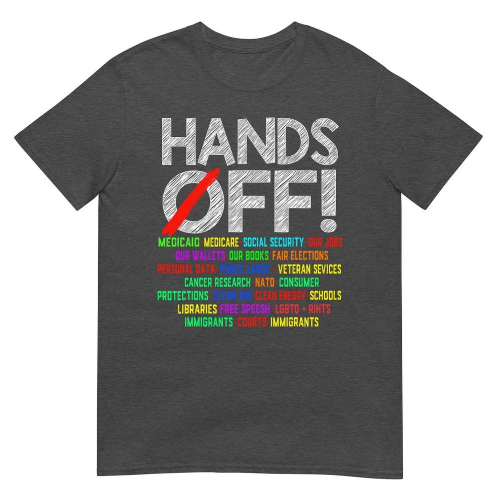 Hands Off Protest Social Security And Medicare Protest TShirt