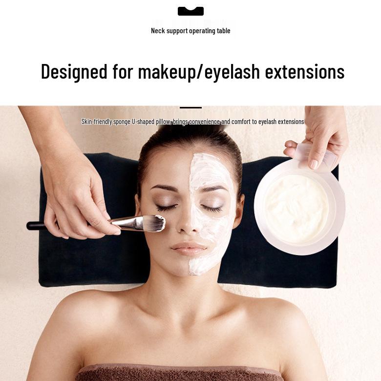 U-Shaped Eyelash & Microblading Support Pillow for Salon