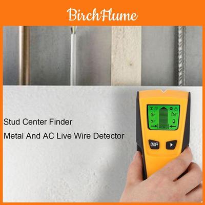 In 1 3 Stud Finder Wood Metal And Ac Live Wire Detector Metal Detector Tool