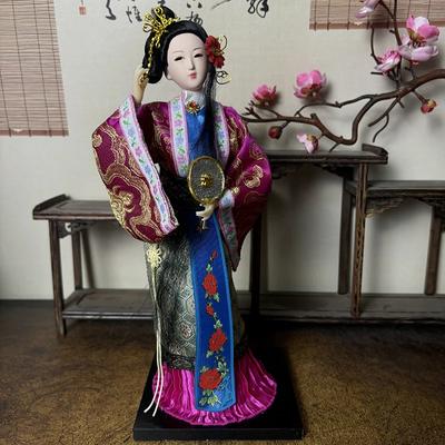Muñecas de Ópera de Pekín Chinas de 12 pulgadas Muñeca de Ópera de Pekín de Estilo Chino Muñeca de Seda Regalos Especiales de Pekín Muñeca de Trapo Cultural China