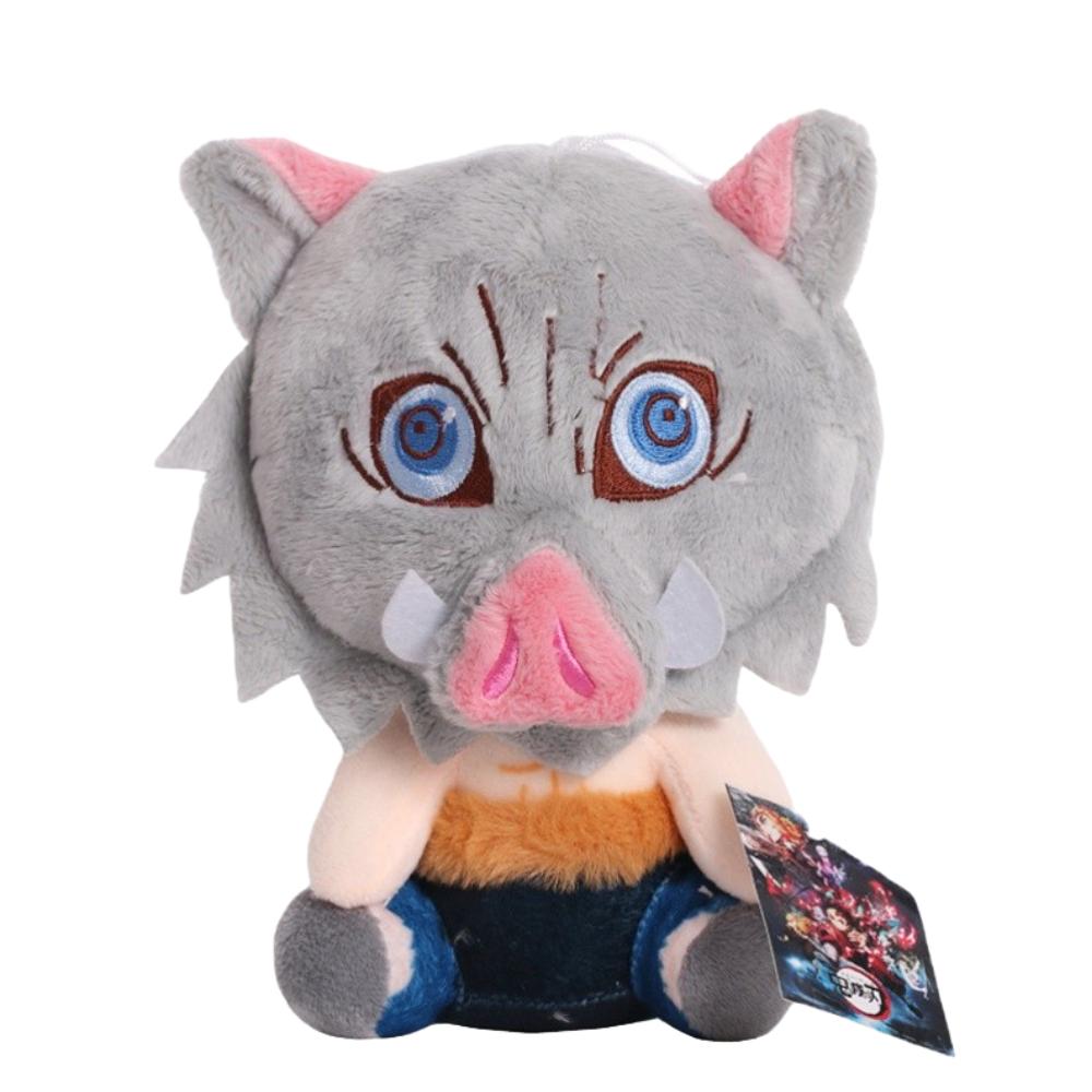 18-20Cm Anime Demon Slayer Plush Toys Cartoon Figure Kamado Tanjirou Tsuyuri Kanawo Douma Doll Machine Children'S Birthday Gifts