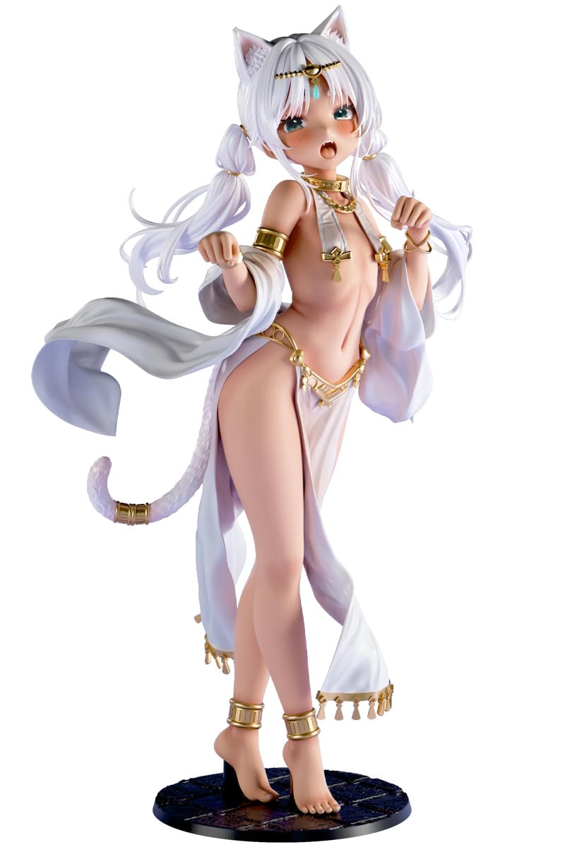 

Nikkan Girl, Brown Cat Girl, Marumaru, 1/6 Scale Painted Complete Figure