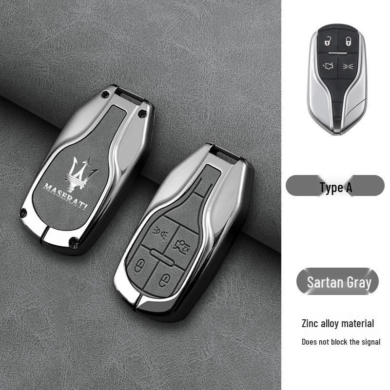 

Премиальный чехол для ключа Maserati Levante/Ghibli с металлической оболочкой