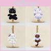 Adorable Cat Plush Keychain With Cute Scarf Design Perfect For Bags And Dolls