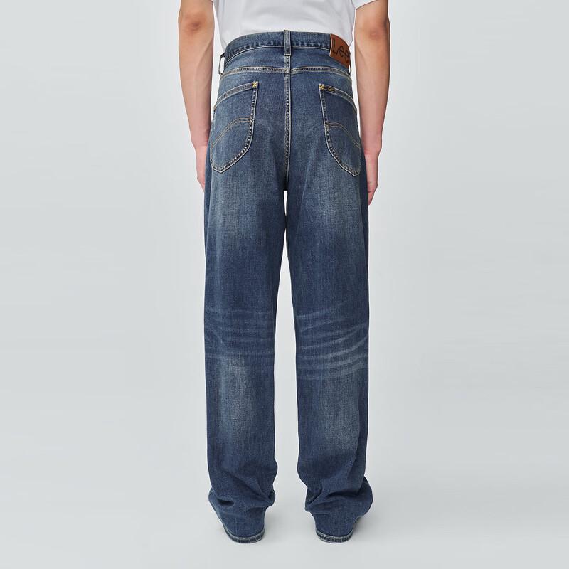 Lee Men's Easy Rider 761 Loose Wide-Leg Jeans
