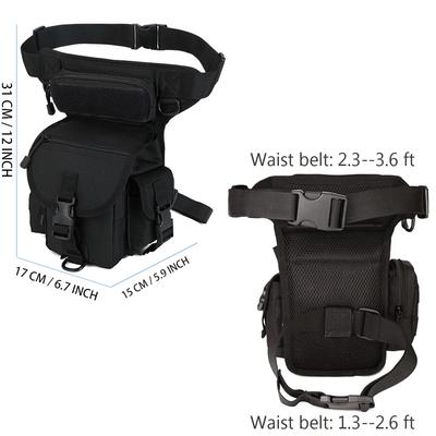 Tactical Drop Leg Bag Tool Fanny Thigh Pack Leg Rig Military Motorcycle Camera Versipack Utility Pouch