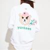 MLB Sweatshirts Unisex White Crew Neck Moderate Regular 3AMT00121-50WHS