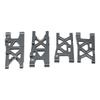 Set Brațe Suspensie Față Spate RC Brațe Față Spate Profesionale din Aliaj de Aluminiu pentru ARRMA Mojave 4X4