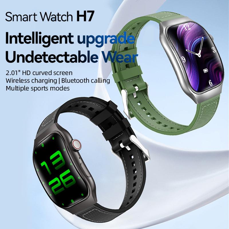 Smart Watch Curved Screen Bluetooth Call Sports Information Reminder Multi-function Bracelet