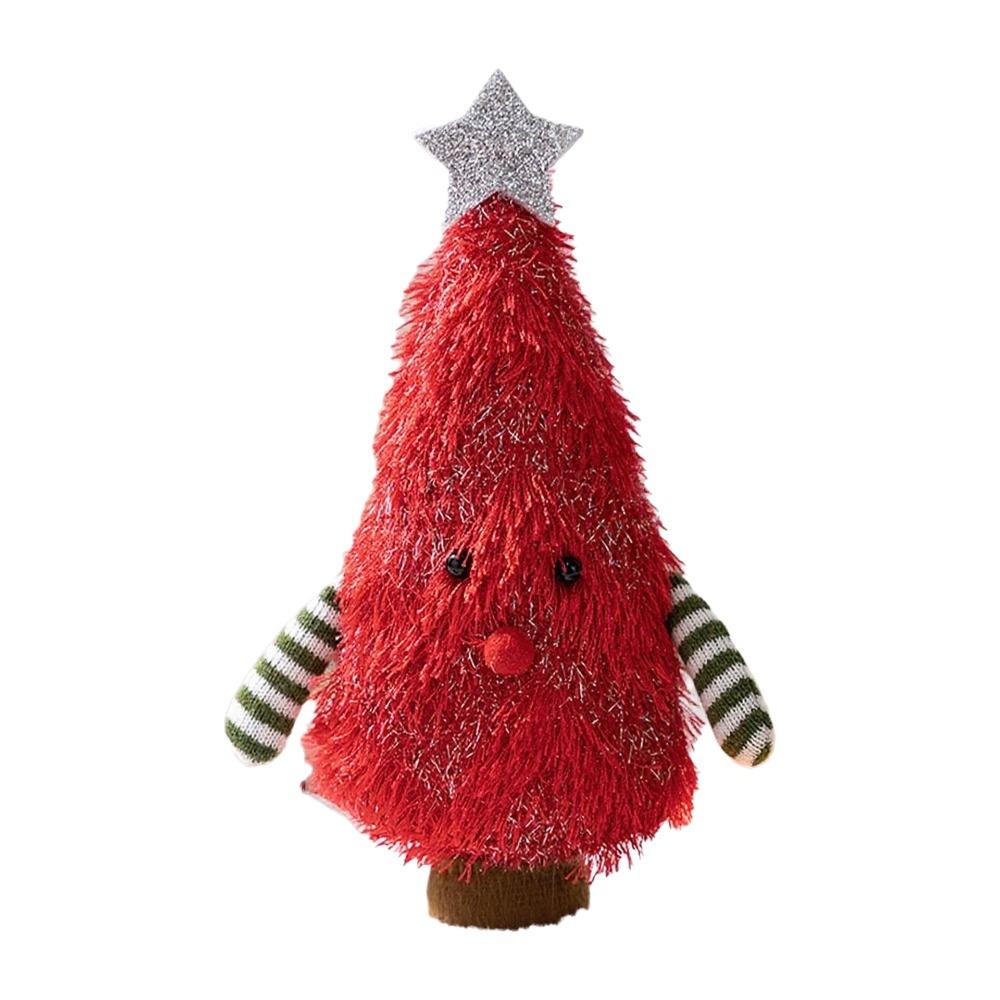 Cartoon Christmas Doll Handmade Xmas Desktop Ornament Cute Christmas Tree Decoration  Hotel