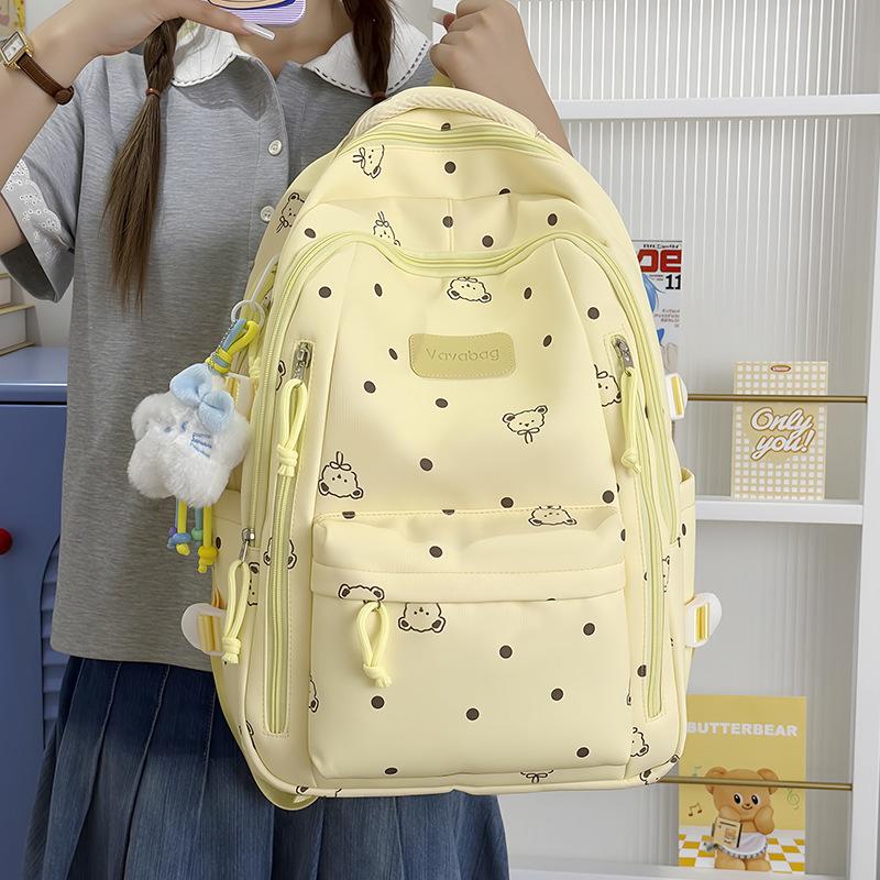 Cartable nouveau cartable filles élèves du primaire 1011 nouveau grande capacité élèves du collège lycéens sac à dos fille mignon
