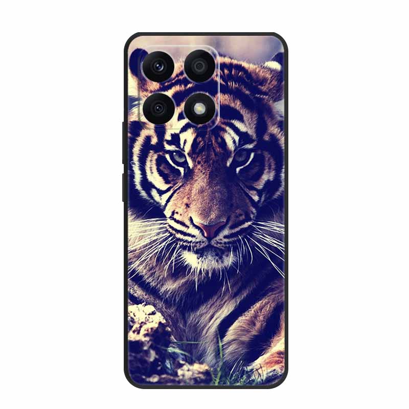 Für Xiaomi 14T Pro Hülle 14 T Pro Handyhülle Löwe Wolf Schwarz Silikon Weiche Rückseite Hüllen Für Xiaomi 14T Pro Hülle 14TPro Funda