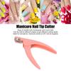 Nail Art Clipper Manicure Nail Tip Cutter Robust Simple Operating Fake False Nail Trimmer for