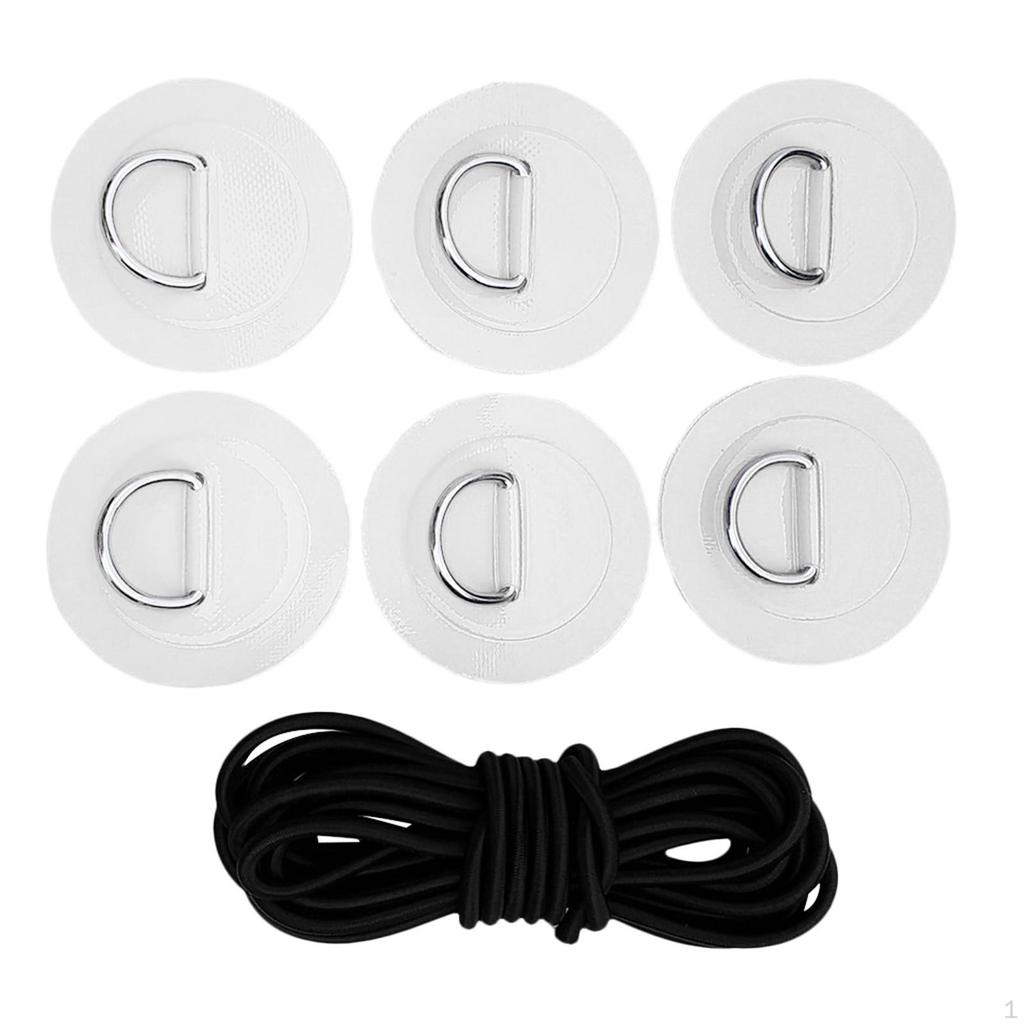 Deck Kit D Pad Patch for Kayak Canoes Inflatable Boat Fishing