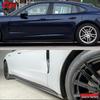 Porsche Panamera 971 SD Carbon Fiber Side Skirts - Non-Destructive Replacement Installation